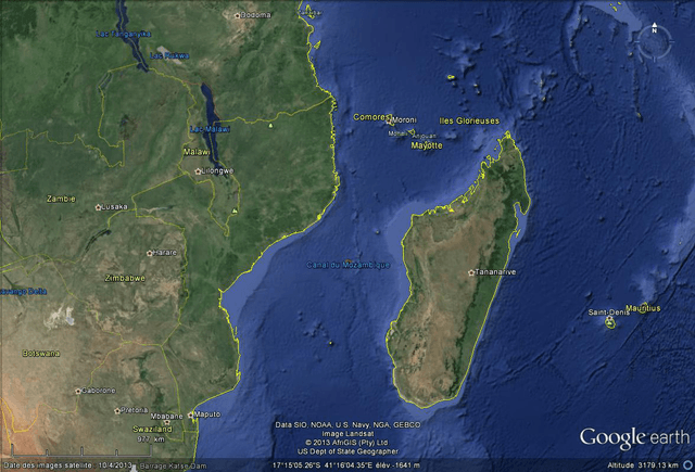 map madagascar